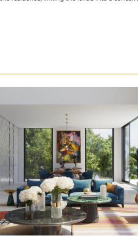 Living area, sea view